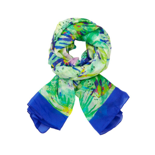 LCSCARVES194 SJAAL MULTI GROEN