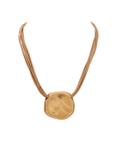 BOGOTA HALSKETTING GOUDKLEURIG MAT