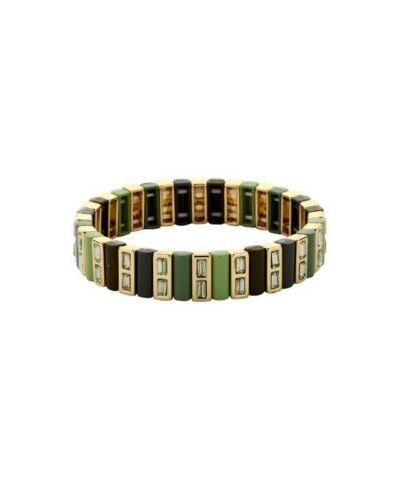 CAB74 BRACELET VERT CLAIR
