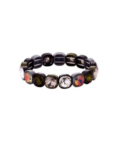 CAB75 BRACELET NOIR/KAKI
