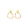 DALENA BOUCLE D'OREILLES DORE MAT