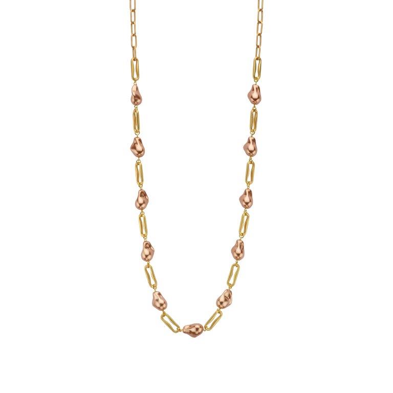 DAMONLANG HALSKETTING BEIGE
