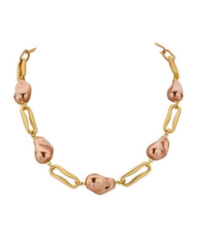 DAMON HALSKETTING BEIGE