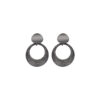 DEEN BOUCLE D'OREILLES ANTRACIET MAT