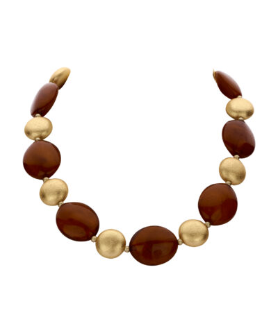 DEMO COLLIER BRUN