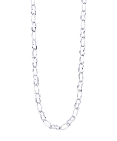 DETROITLANG HALSKETTING ZILVERKLEURIG