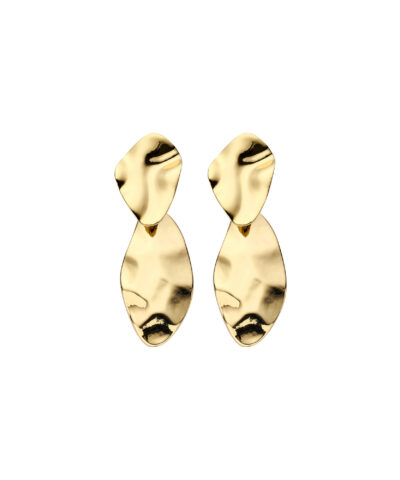 DOB136 BOUCLE D'OREILLES DORE