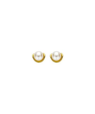 DOB155 BOUCLE D'OREILLES DORE