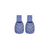 DOB159 BOUCLE D'OREILLES BLEU FONCE