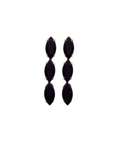 DOREE BOUCLE D'OREILLES NOIR