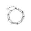 DUNTO ARMBAND ZILVERKLEURIG