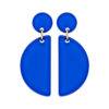 DENTON BOUCLES D'OREILLES BLEU PETANT