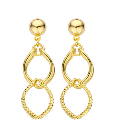 DOVER BOUCLES D'OREILLES DORE