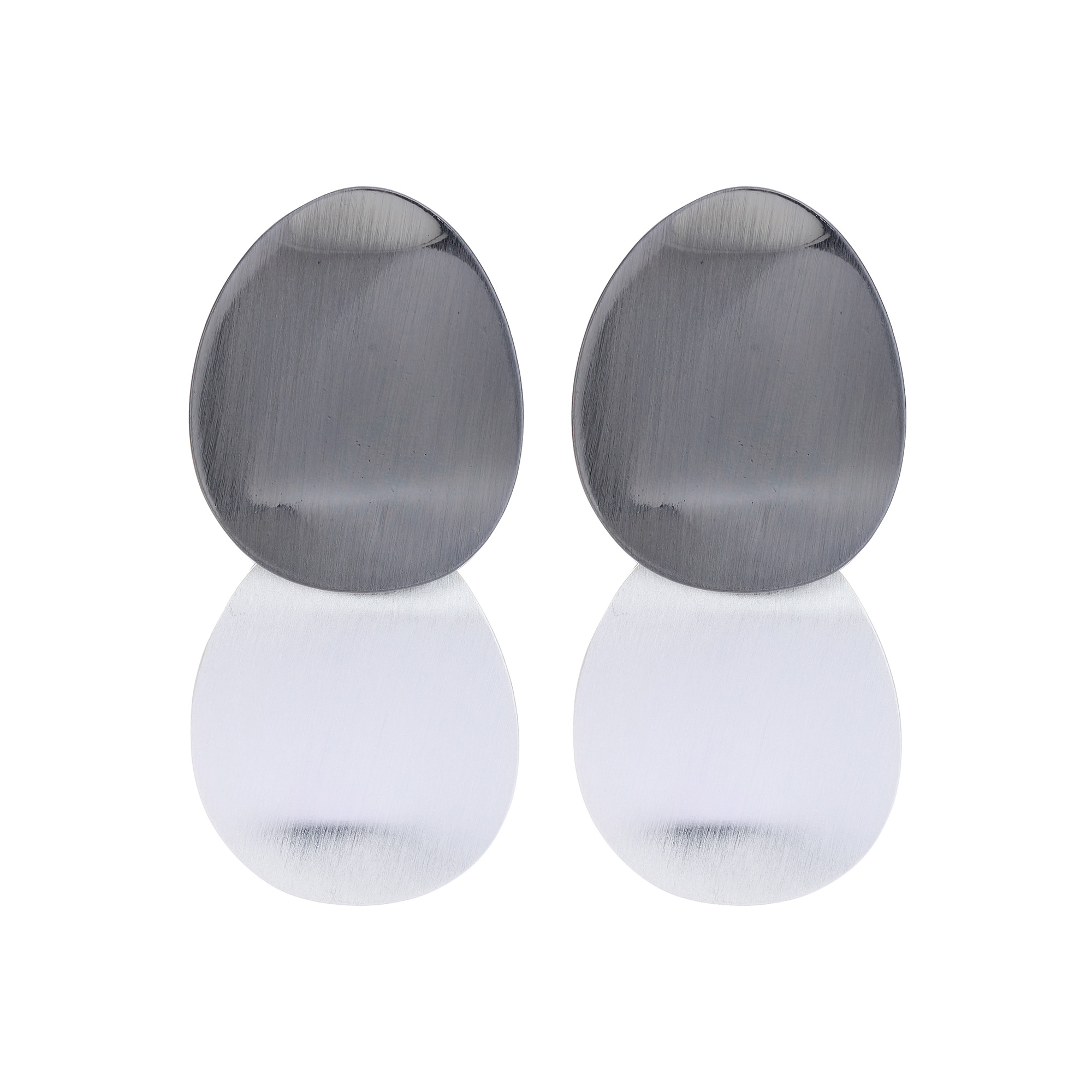 GOOS BOUCLE D'OREILLES ARGENTE MIX