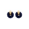 HOB2 BOUCLE D'OREILLES BLEU