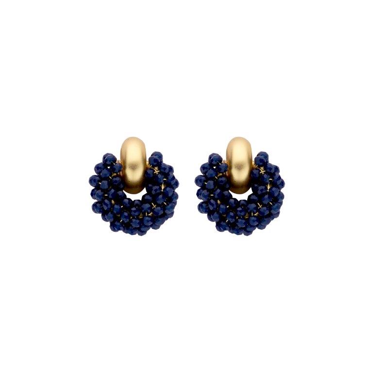 HOB2 OORBELLEN BLAUW