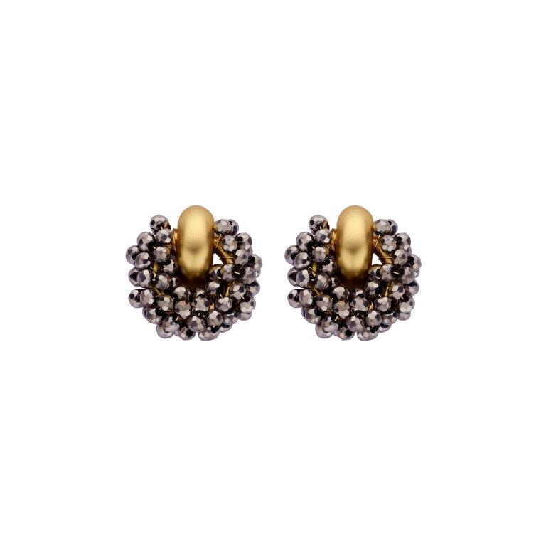 HOB2 BOUCLE D'OREILLES GREY