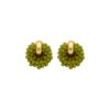 HOB2 BOUCLE D'OREILLES VERT