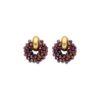 HOB2 BOUCLE D'OREILLES LILA