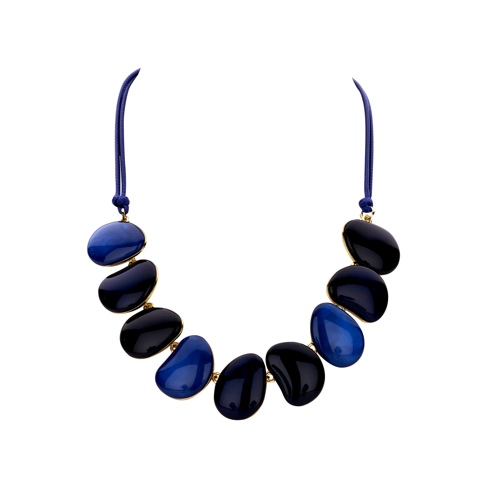 KIEL HALSKETTING BLAUW