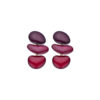 KIEL OORBELLEN AUBERGINE