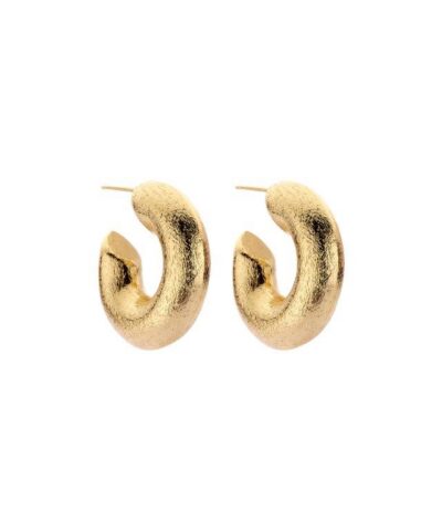 KOB36 BOUCLES D'OREILLES DORE -