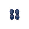 KOB40 OORBELLEN DONKER BLAUW