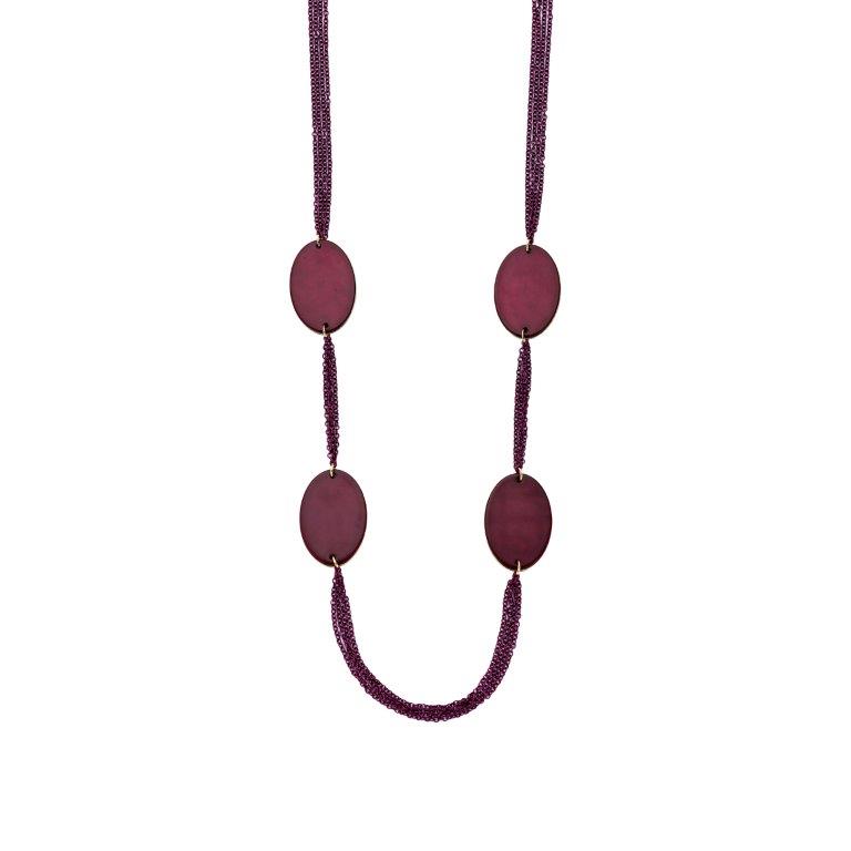 KONA COLLIER AUBERGINE