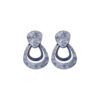 KONDO BOUCLE D'OREILLES BLEU FONCE