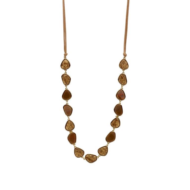 KOSMOLANG HALSKETTING BEIGE