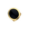 KRI7 RING DONKER BLAUW