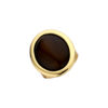 KRI7 BAGUE BRUN FONCE
