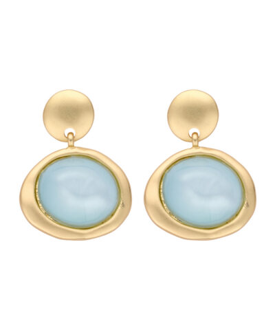 KOBE OORBELLEN WATERGROEN