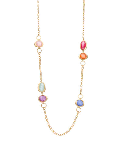 KOBELANG HALSKETTING MULTICOLOR