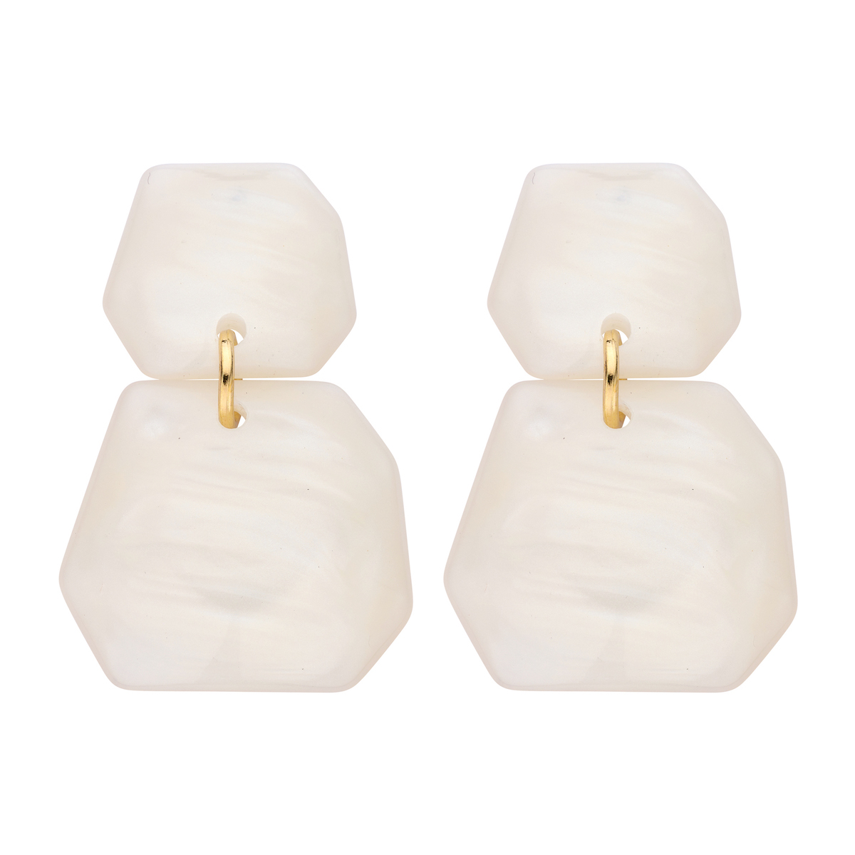 KORALIE OORBELLEN ECRU