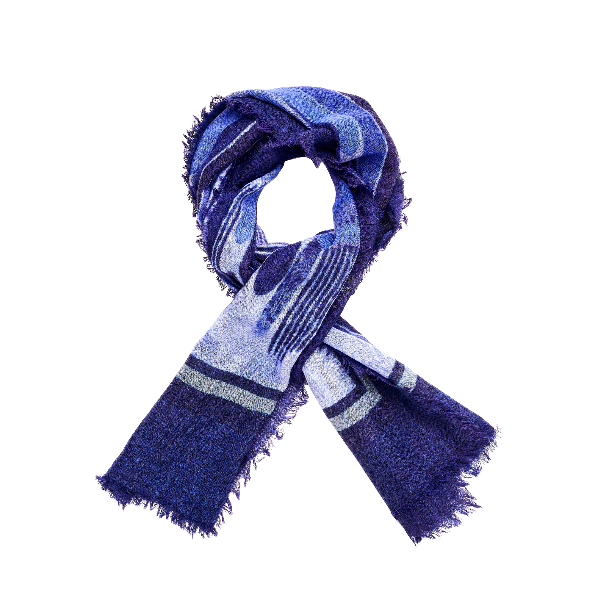 LCSCARVES264 SJAAL BLAUW