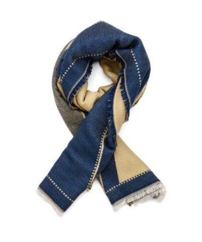 LCSCARVES275 ECHARPE BLEU