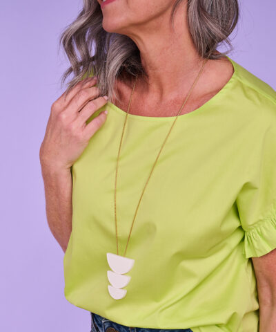 Alternative view of DENTON HALSKETTING WIT