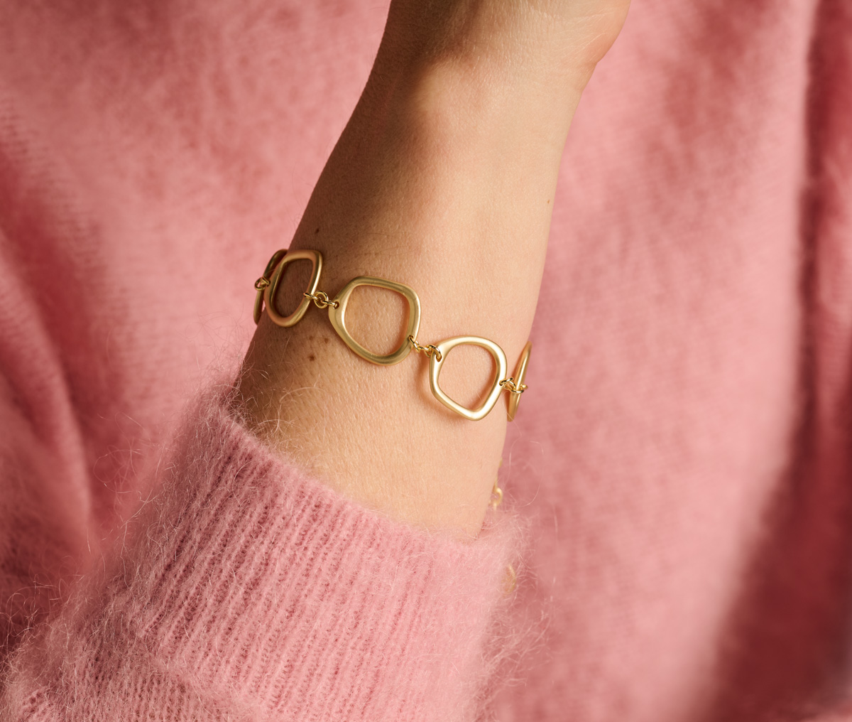 DALENA ARMBAND GOUDKLEURIG MAT - Afbeelding 2