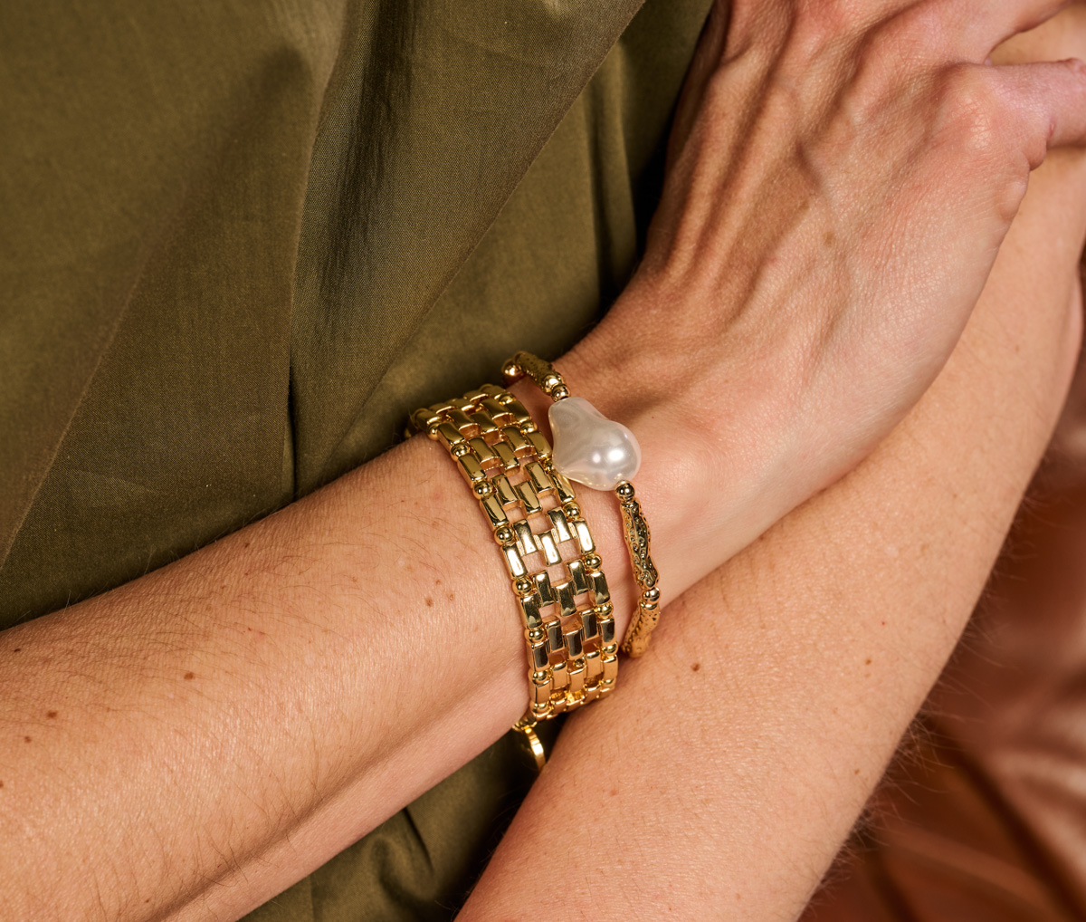 DARWIN ARMBAND GOUDKLEURIG - Afbeelding 2