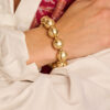 DEAM ARMBAND GOUDKLEURIG MAT - Afbeelding 2