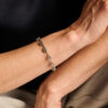 DIO ARMBAND ZILVERKLEURIG - Afbeelding 2
