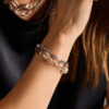 DIO ARMBAND ZILVERKLEURIG - Afbeelding 3