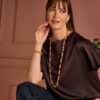DOKIA OORBELLEN BEIGE - Afbeelding 3