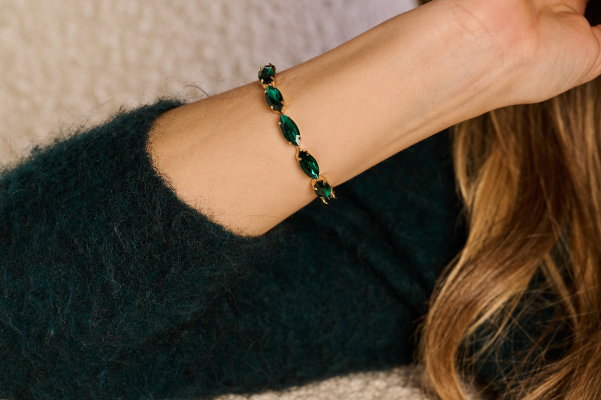 DOREE ARMBAND GROEN