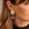 GOOS BOUCLE D'OREILLES DORE MIX – Image 2