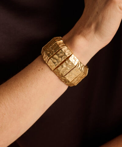 Alternative view of KAB19 ARMBAND GOUDKLEURIG MAT