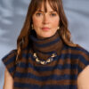 KIBO COLLIER BLEU FONCE &ndash; Image 2