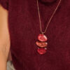 KIELLANG HALSKETTING VIEUX ROZE - Afbeelding 2