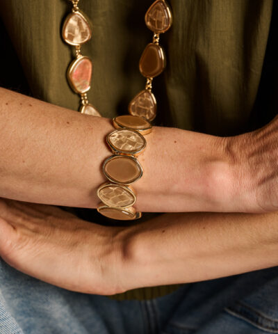 Alternative view of KOSMO ARMBAND BEIGE